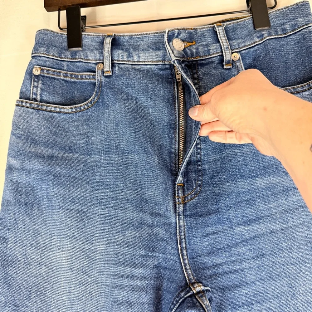 EVERLANE Women’s Size 28R Denim Jeans Way-High Jean Style Stretch High Rise